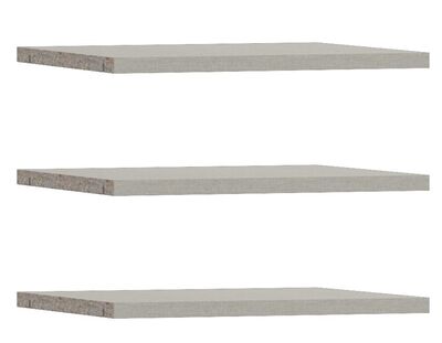 Line vaatekaapin hyllypaketti 270 cm komeroon 47,8 cm (3kpl)